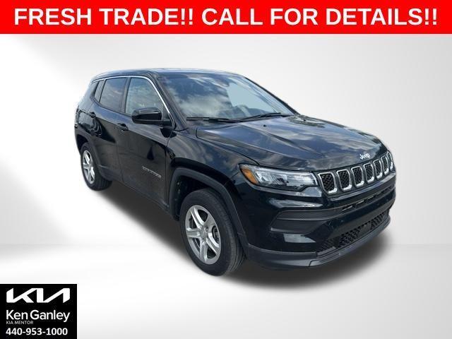 used 2023 Jeep Compass car, priced at $21,947