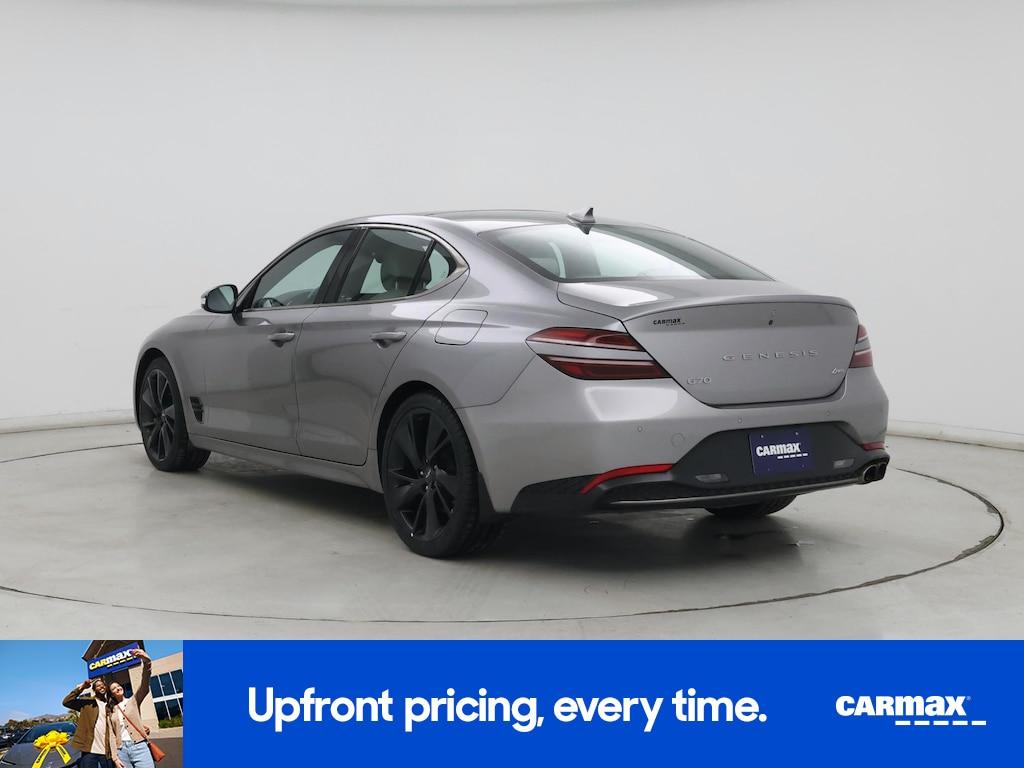 used 2023 Genesis G70 car, priced at $28,998