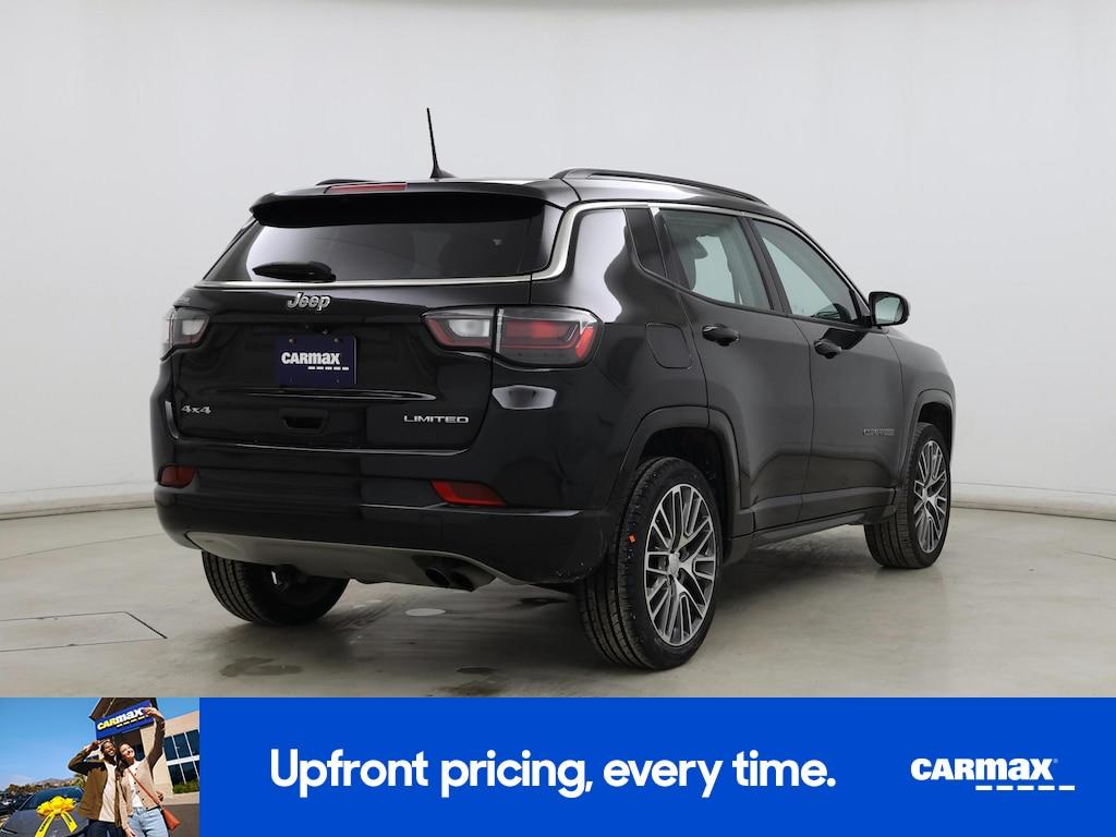 used 2022 Jeep Compass car, priced at $21,998