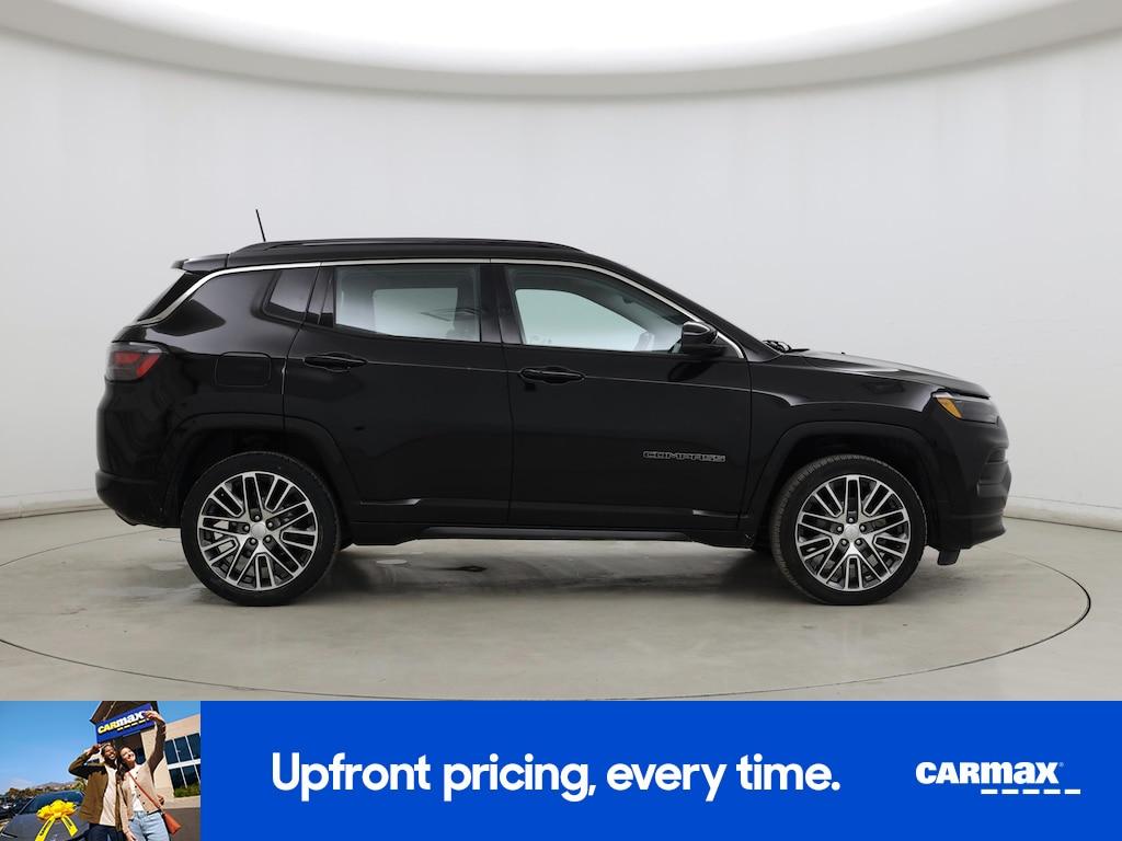 used 2022 Jeep Compass car, priced at $21,998