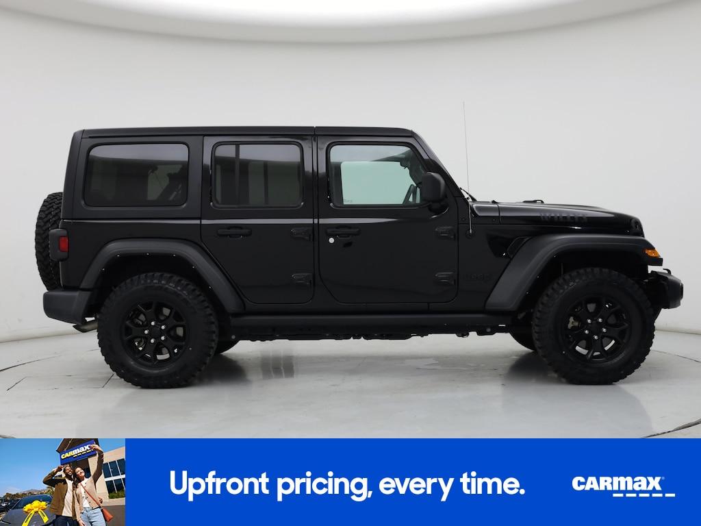 used 2021 Jeep Wrangler car, priced at $31,998