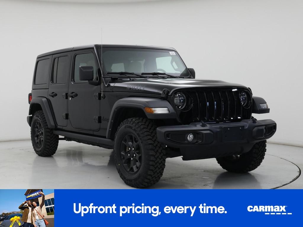 used 2021 Jeep Wrangler car, priced at $31,998