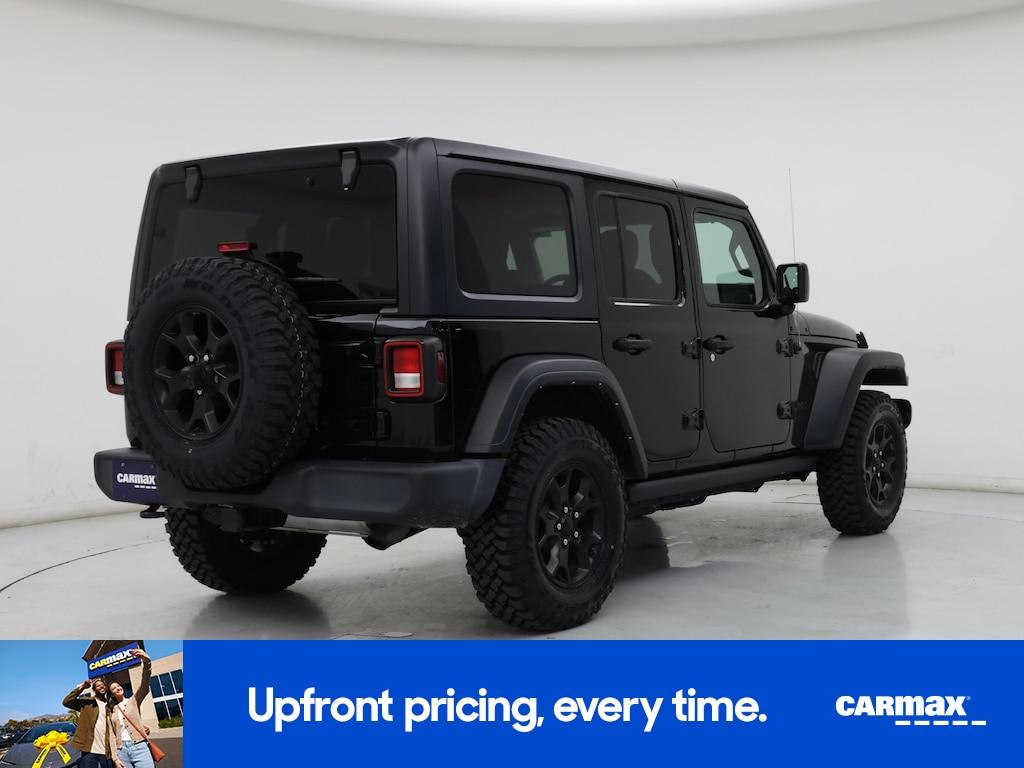 used 2021 Jeep Wrangler car, priced at $31,998