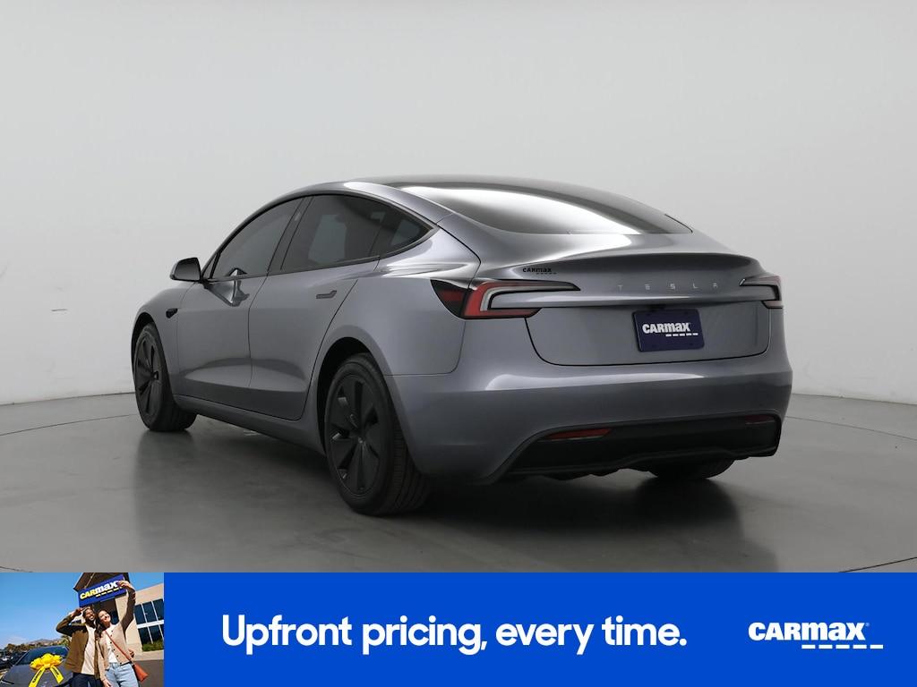 used 2025 Tesla Model 3 car, priced at $38,998