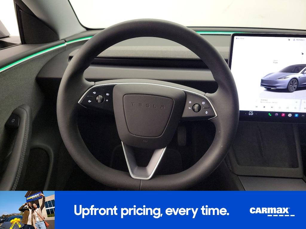 used 2025 Tesla Model 3 car, priced at $38,998