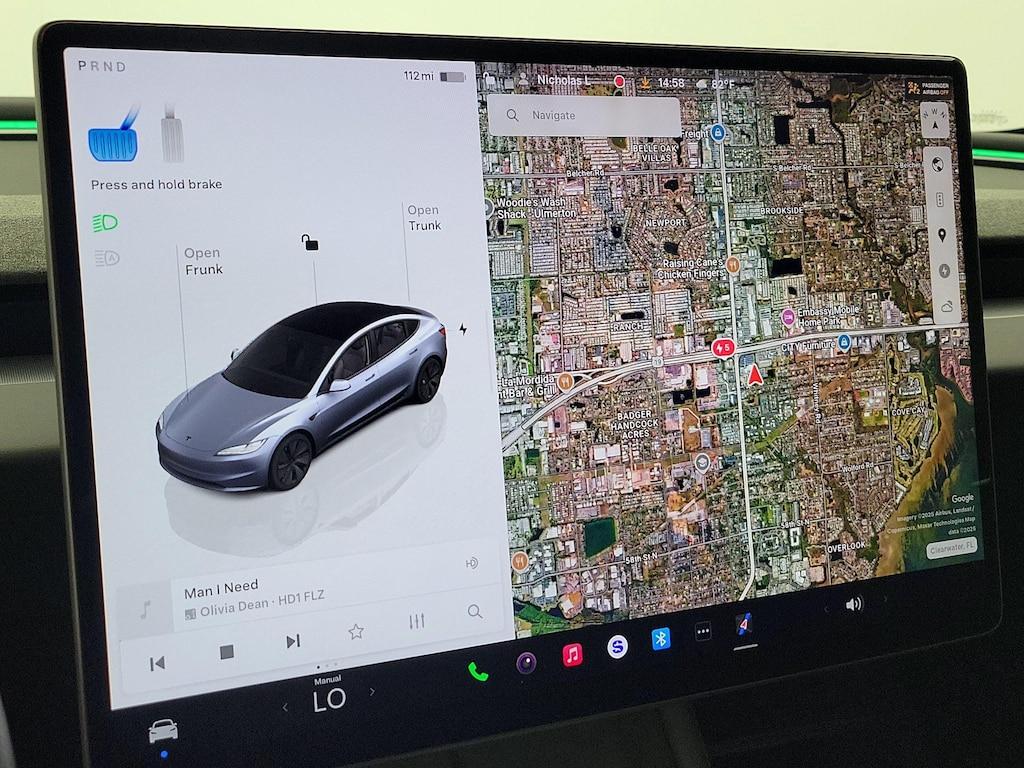 used 2025 Tesla Model 3 car, priced at $38,998