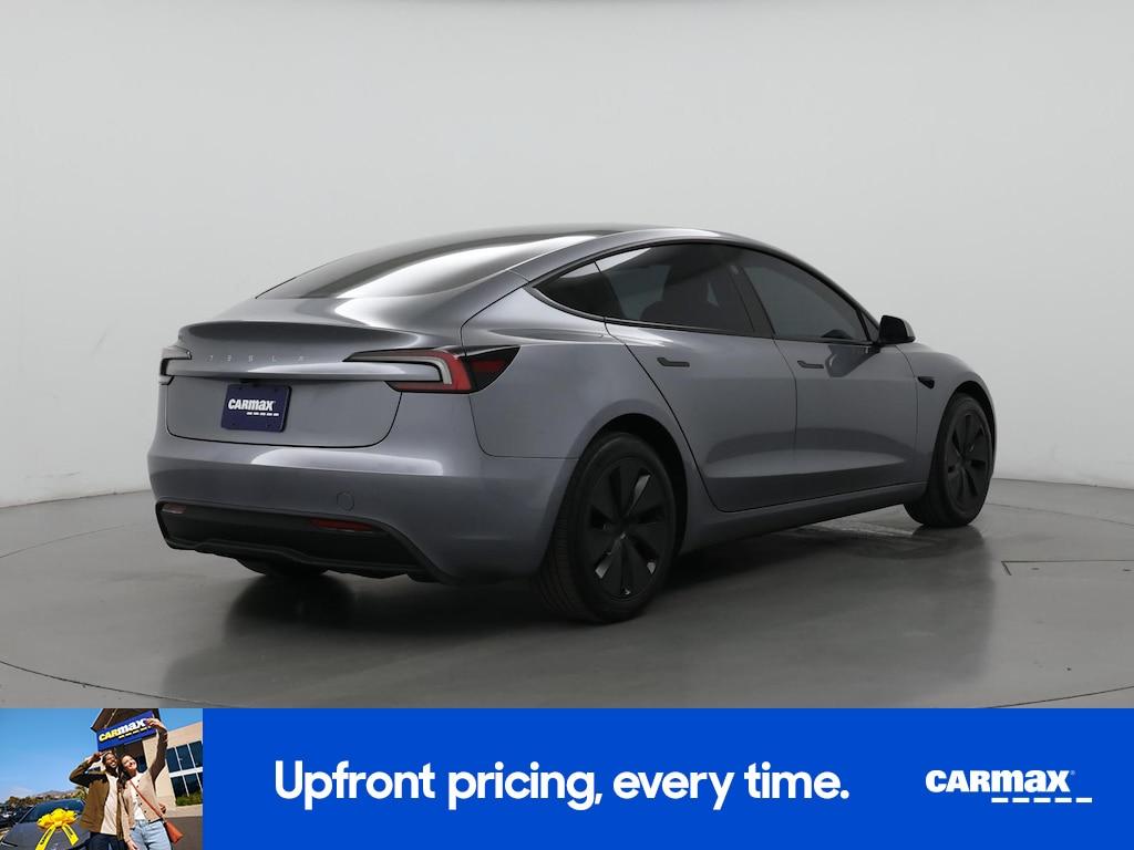 used 2025 Tesla Model 3 car, priced at $38,998