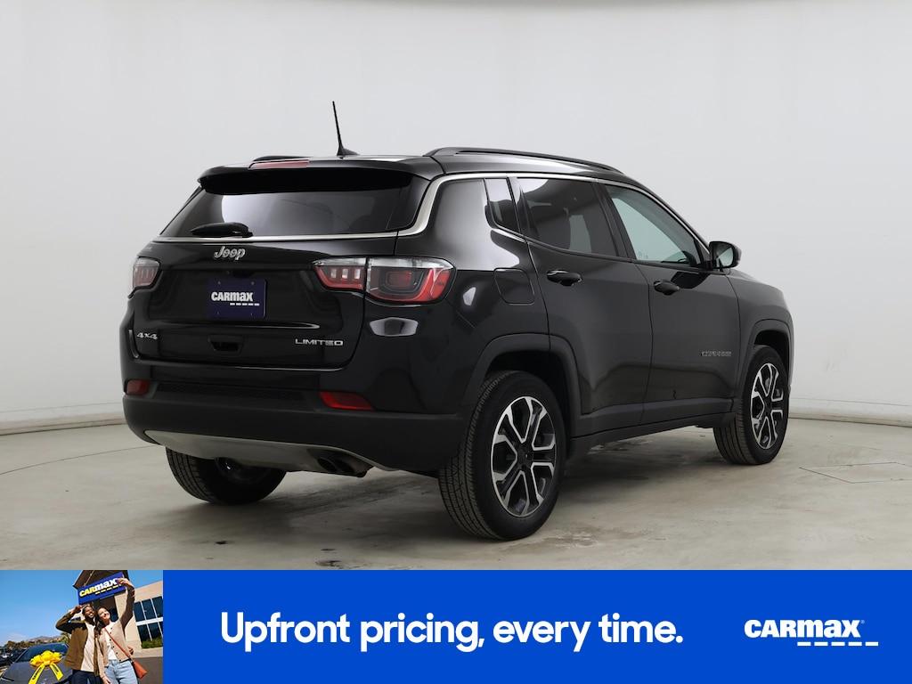 used 2022 Jeep Compass car, priced at $21,998