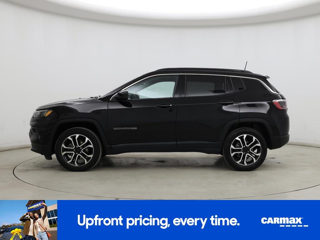 used 2022 Jeep Compass car, priced at $21,998