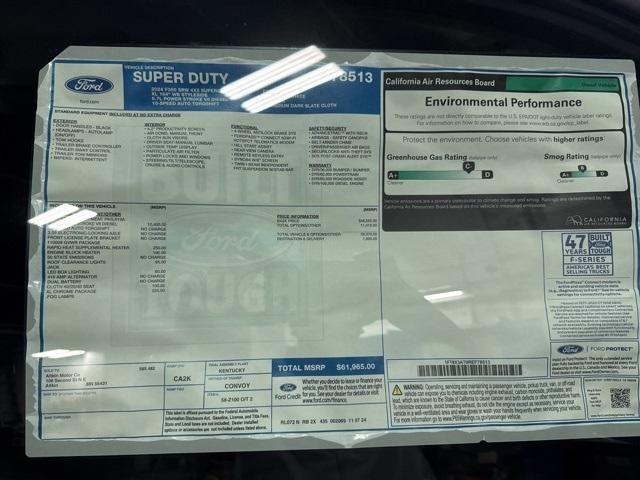 used 2024 Ford F-350 car, priced at $48,995