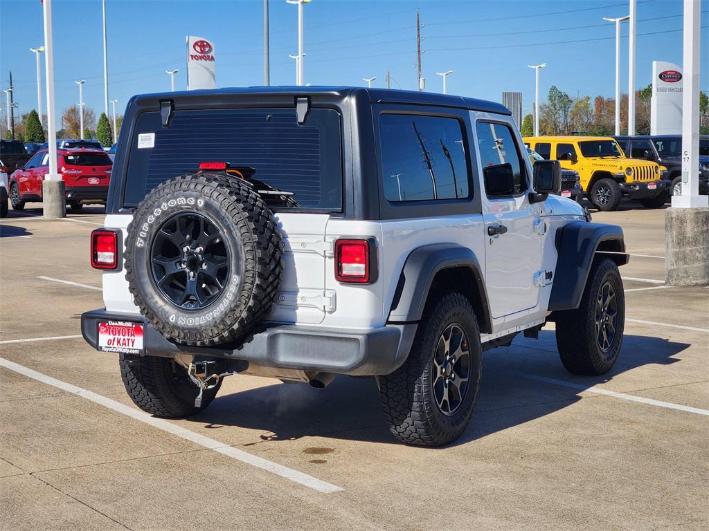 used 2024 Jeep Wrangler car, priced at $25,995