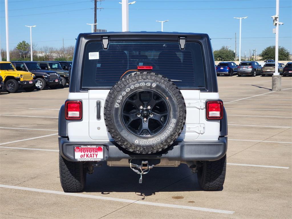 used 2024 Jeep Wrangler car, priced at $25,995