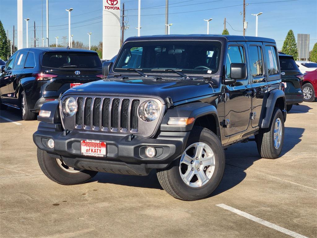 used 2022 Jeep Wrangler Unlimited car, priced at $31,195