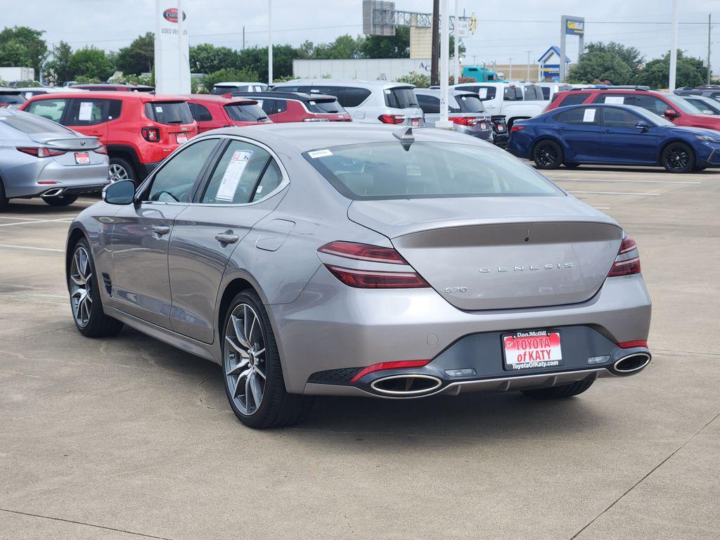 used 2025 Genesis G70 car, priced at $30,495