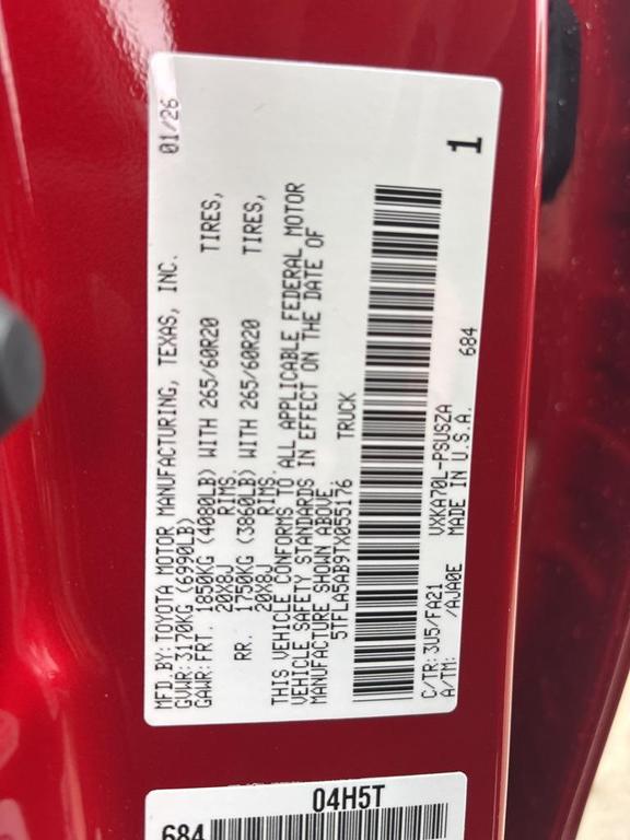 new 2026 Toyota Tundra car