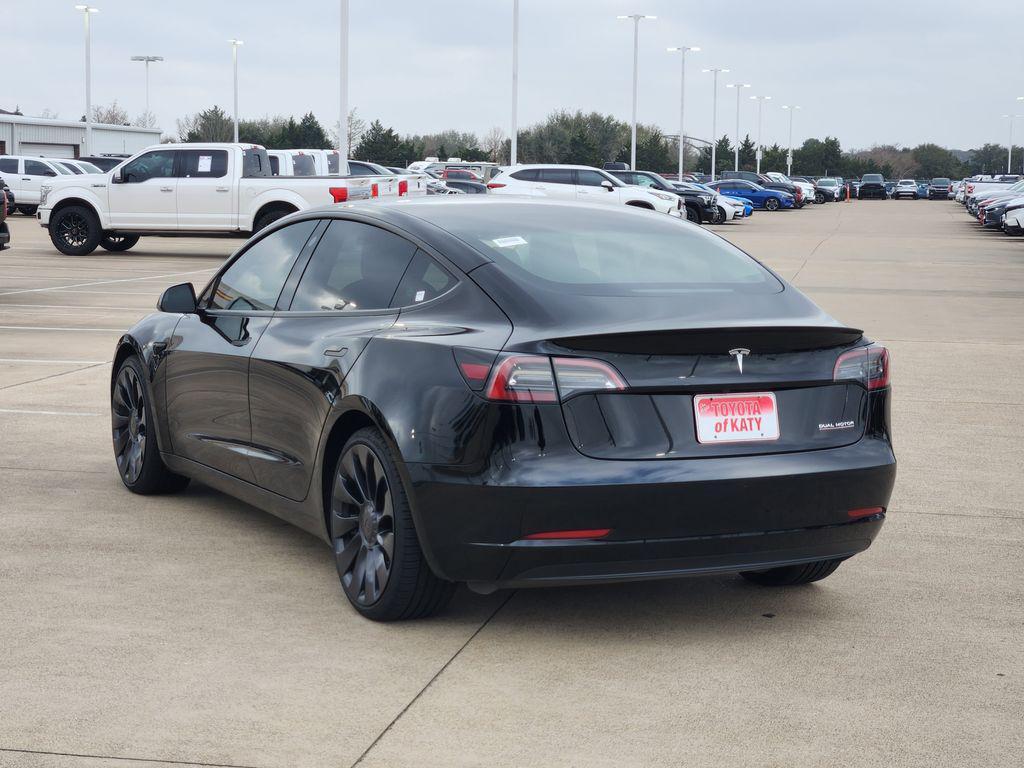 used 2023 Tesla Model 3 car, priced at $30,095