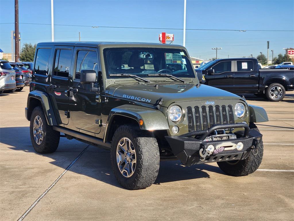 used 2015 Jeep Wrangler Unlimited car, priced at $18,495