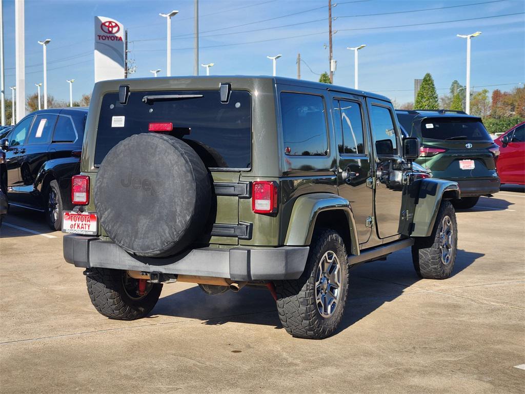 used 2015 Jeep Wrangler Unlimited car, priced at $18,495