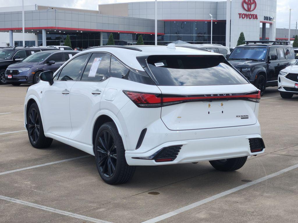 used 2024 Lexus RX 500h car, priced at $58,495