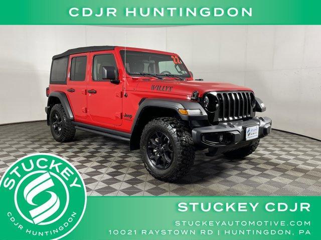 used 2022 Jeep Wrangler Unlimited car, priced at $29,997