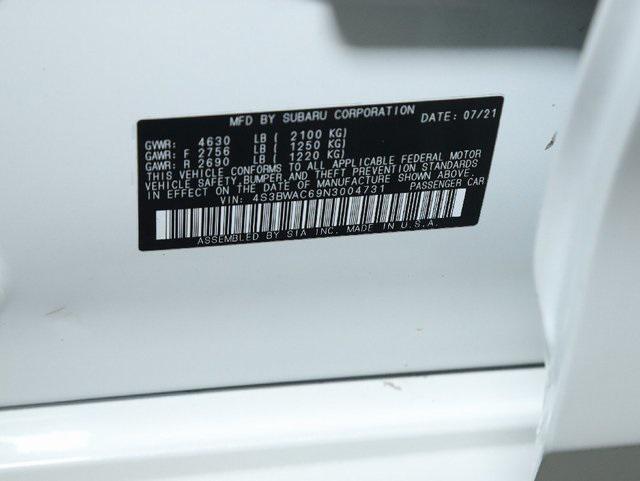 used 2022 Subaru Legacy car, priced at $17,899