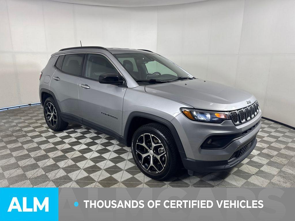 used 2024 Jeep Compass car, priced at $17,220
