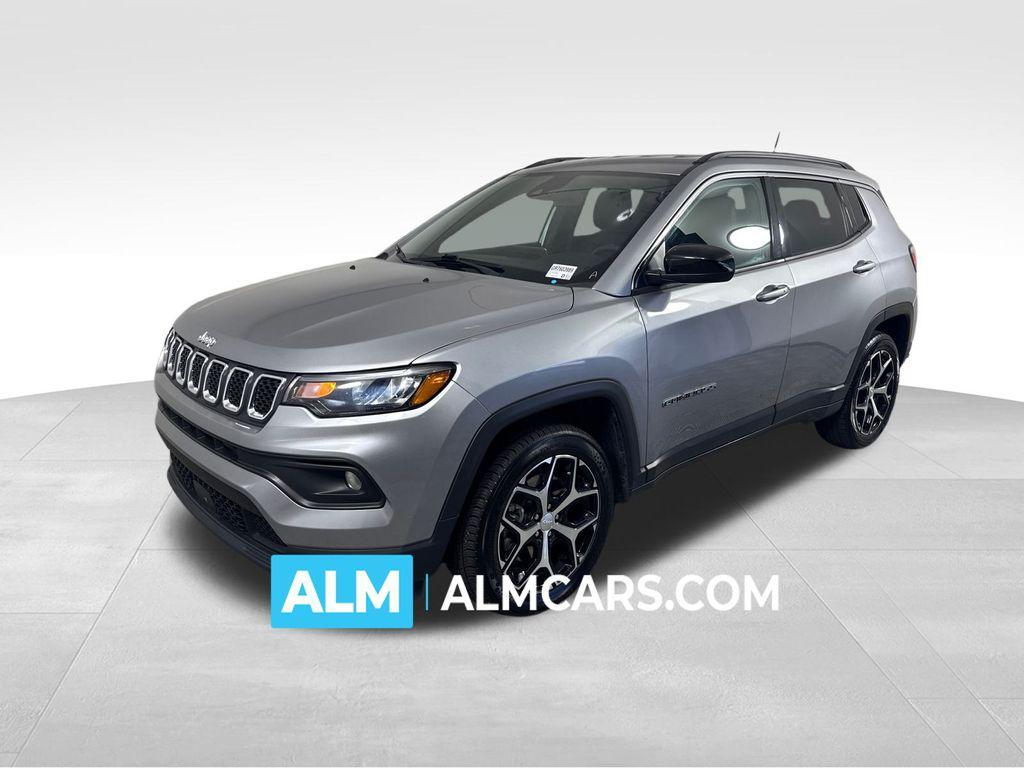 used 2024 Jeep Compass car, priced at $17,220