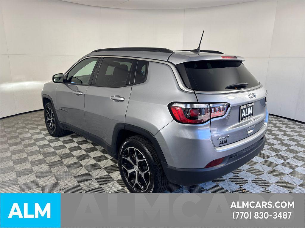 used 2024 Jeep Compass car, priced at $17,220