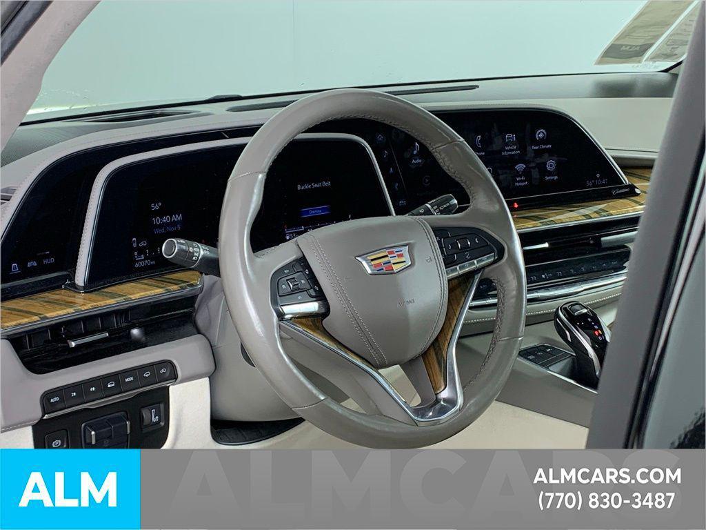 used 2021 Cadillac Escalade car, priced at $59,470