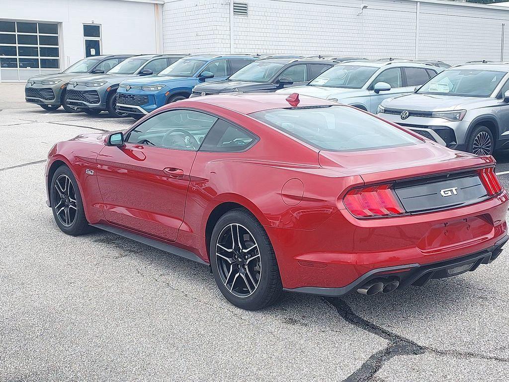 used 2021 Ford Mustang car, priced at $40,428