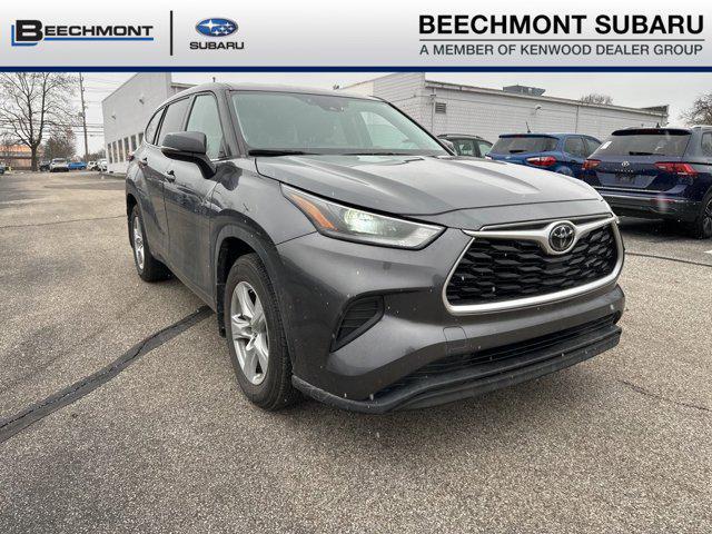 used 2021 Toyota Highlander car, priced at $25,488
