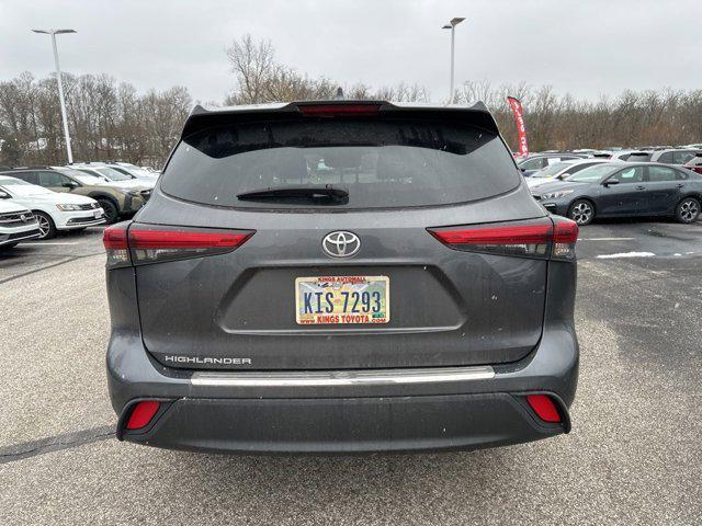 used 2021 Toyota Highlander car, priced at $25,488