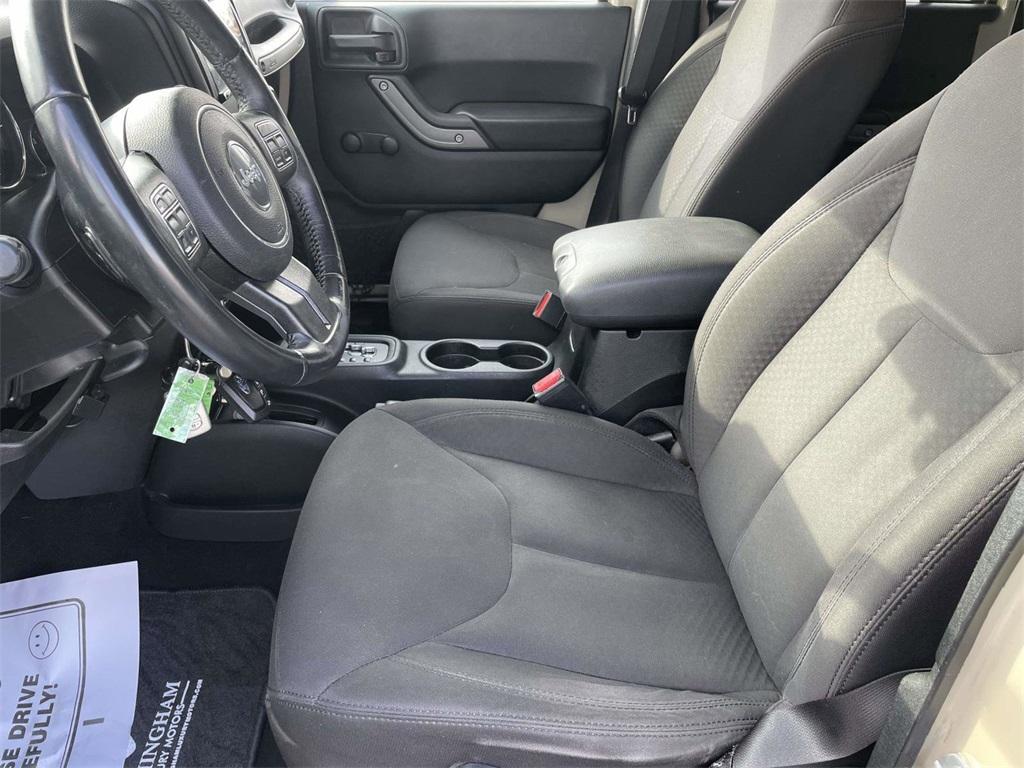 used 2017 Jeep Wrangler Unlimited car, priced at $17,402