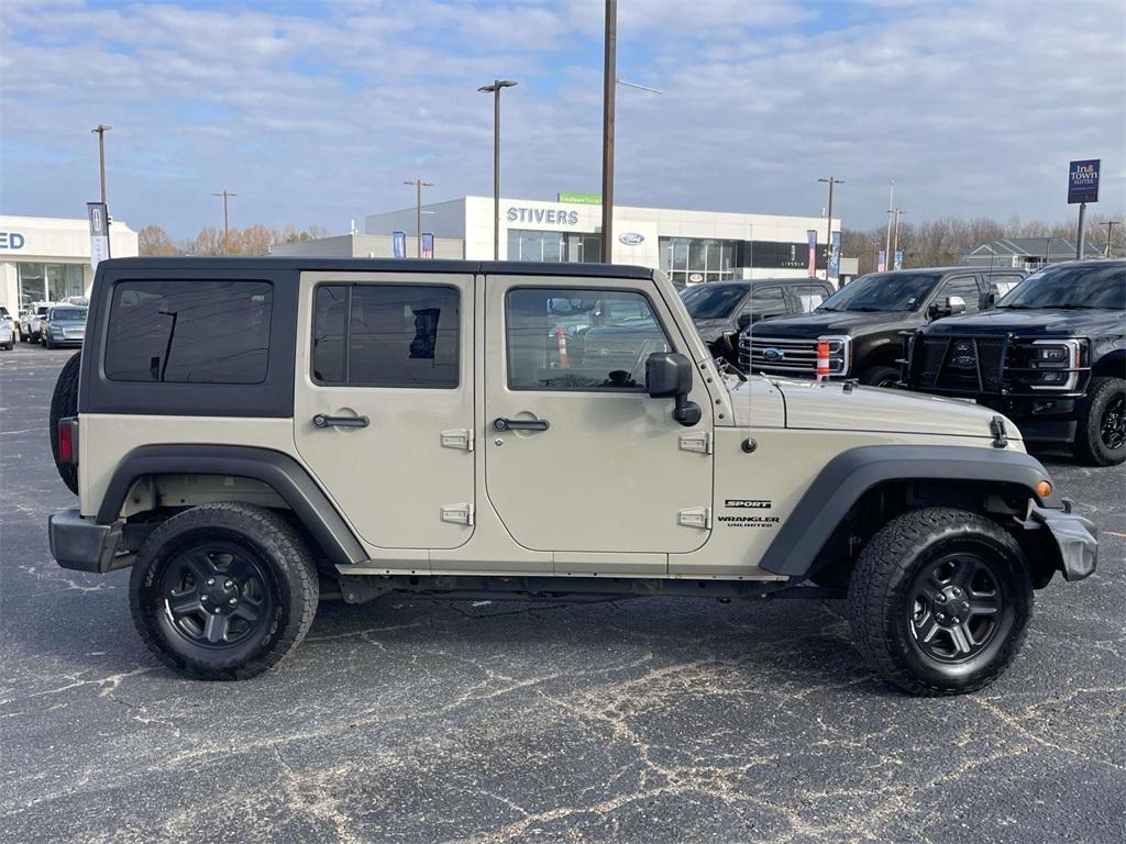 used 2017 Jeep Wrangler Unlimited car, priced at $17,402
