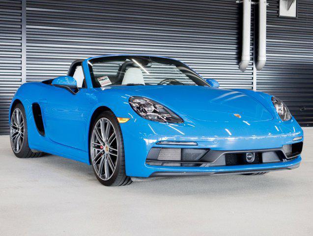used 2025 Porsche 718 Boxster car, priced at $114,881