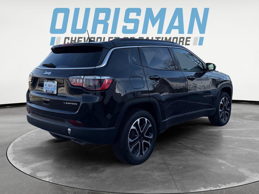 used 2022 Jeep Compass car, priced at $22,500