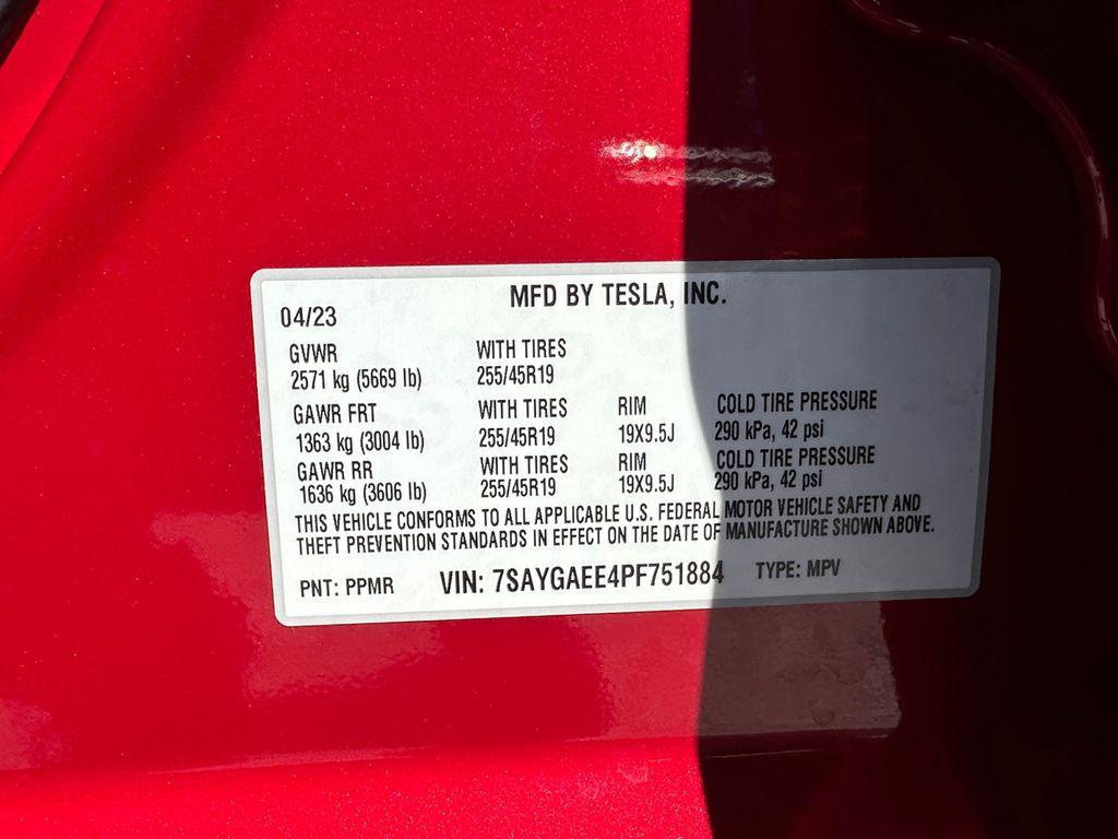 used 2023 Tesla Model Y car, priced at $34,300