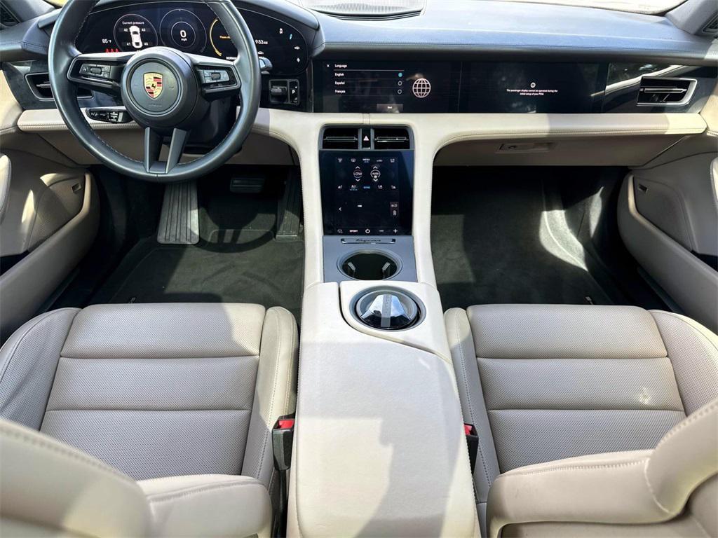 used 2022 Porsche Taycan car, priced at $61,774