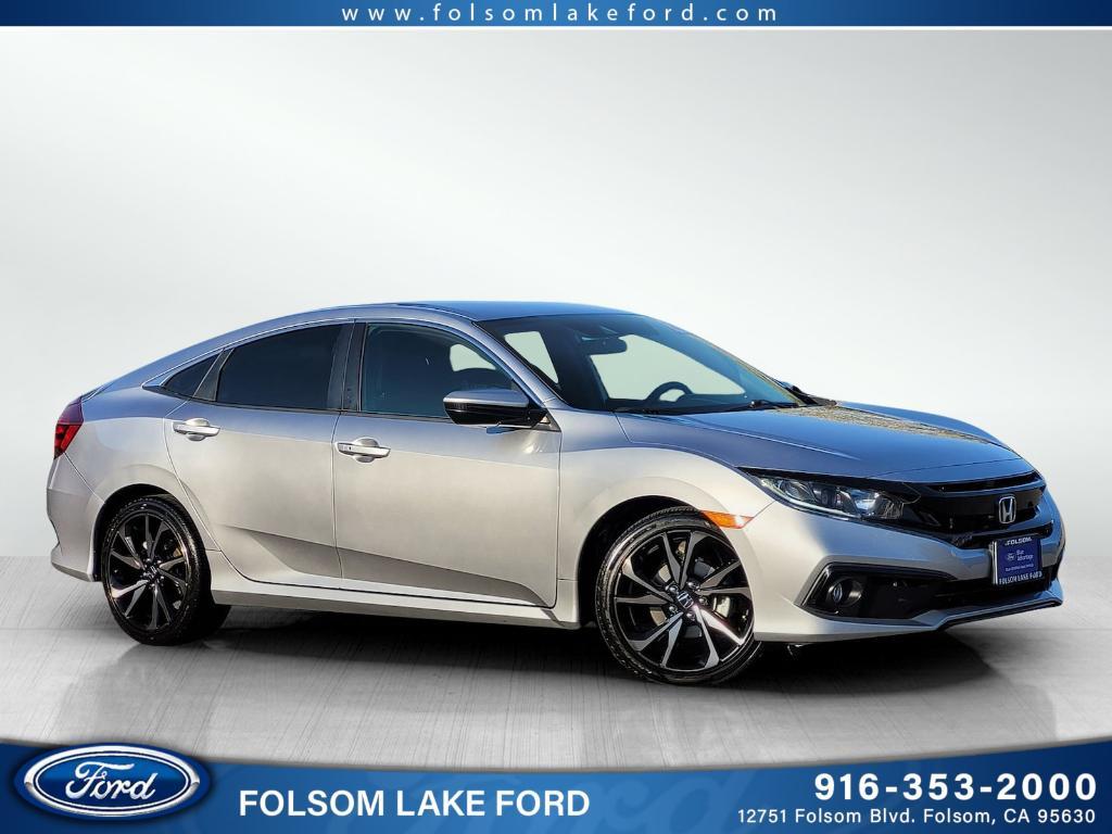 used 2021 Honda Civic car, priced at $17,501