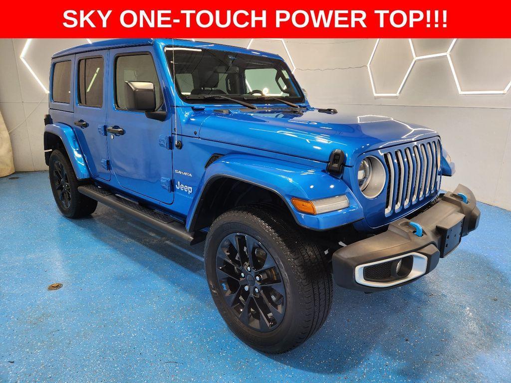 used 2023 Jeep Wrangler 4xe car, priced at $28,500