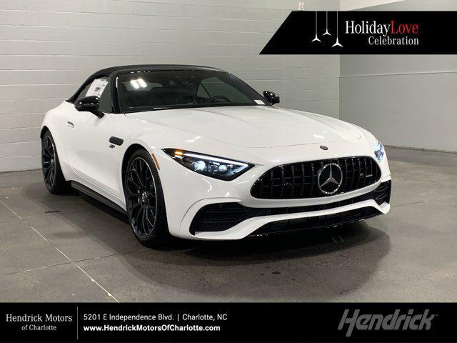 new 2026 Mercedes-Benz AMG SL 43 car, priced at $128,110