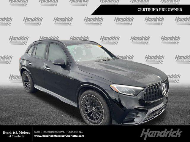 used 2024 Mercedes-Benz AMG GLC 43 car, priced at $54,990