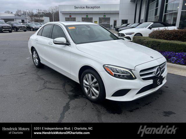 used 2019 Mercedes-Benz C-Class car, priced at $21,490