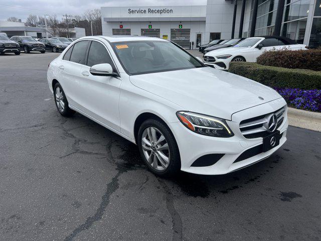 used 2019 Mercedes-Benz C-Class car, priced at $21,490