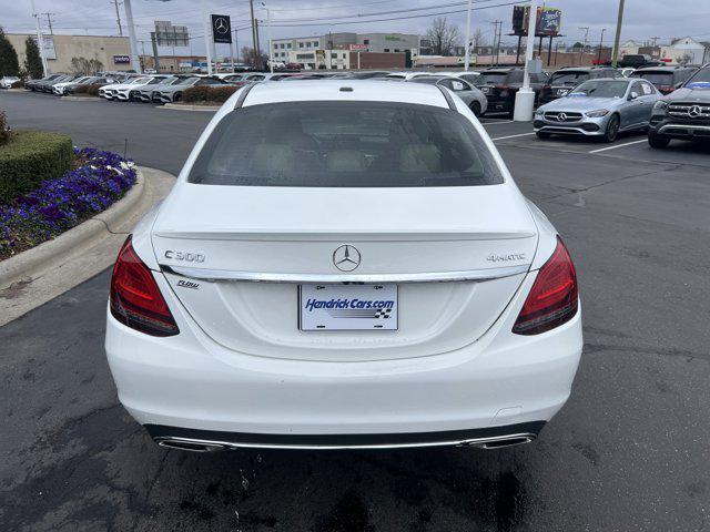 used 2019 Mercedes-Benz C-Class car, priced at $21,490