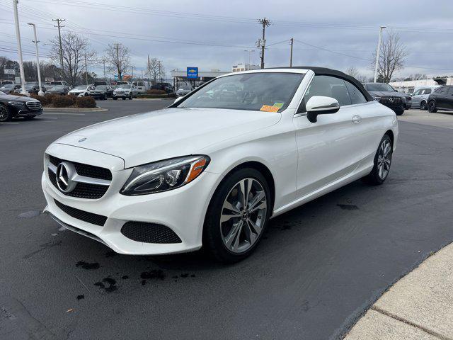 used 2017 Mercedes-Benz C-Class car, priced at $25,990