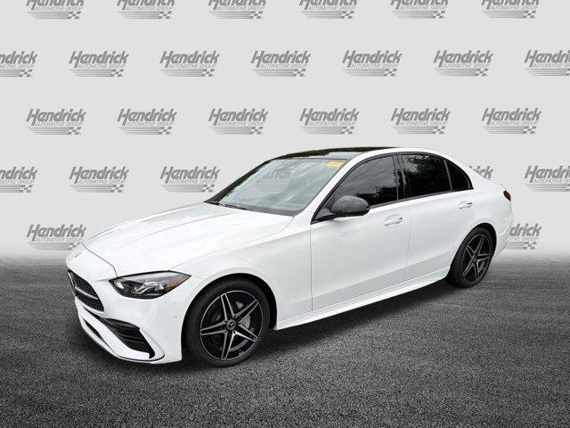 used 2024 Mercedes-Benz C-Class car, priced at $46,789