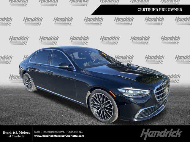 used 2022 Mercedes-Benz S-Class car, priced at $71,990