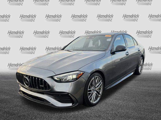 used 2023 Mercedes-Benz AMG C 43 car, priced at $52,992