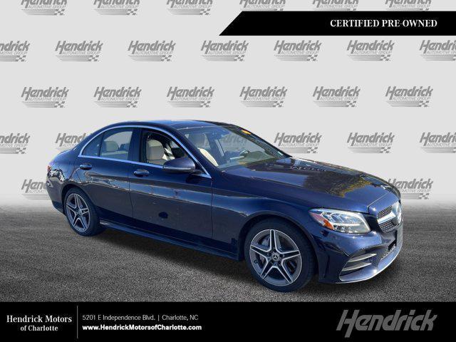 used 2020 Mercedes-Benz C-Class car, priced at $24,490
